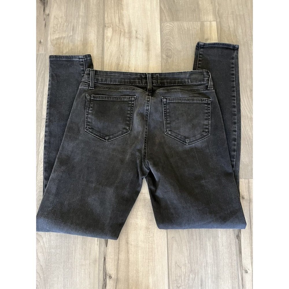 Paige Verdugo Ultra Skinny Jeans size 29 casual 5 pocket black 31" x 30.5" - Picture 11 of 12